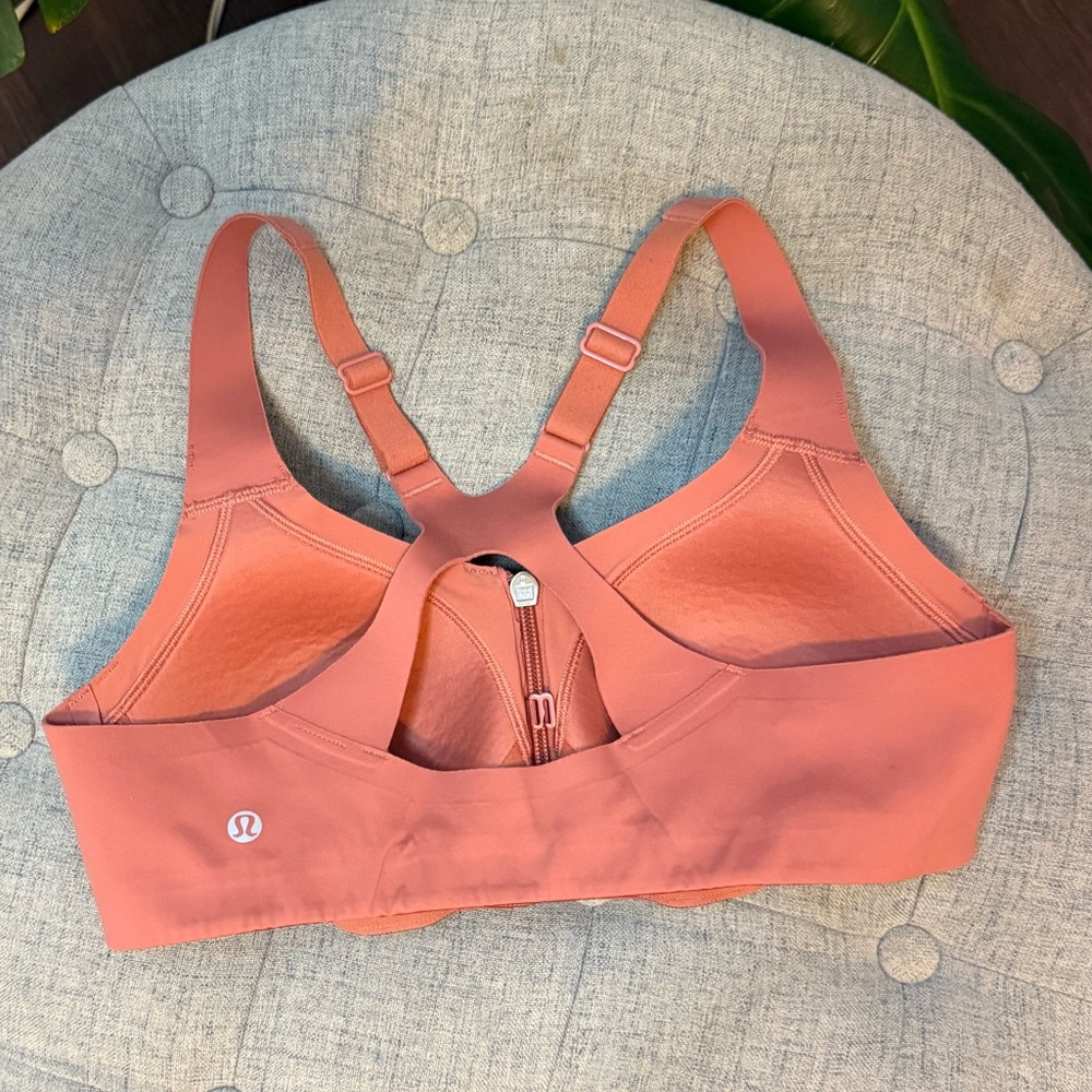 Lululemon Take Power Sports Bra Pink Size 36A Medium Support✨EUC Retail $88 - Picture 4 of 5